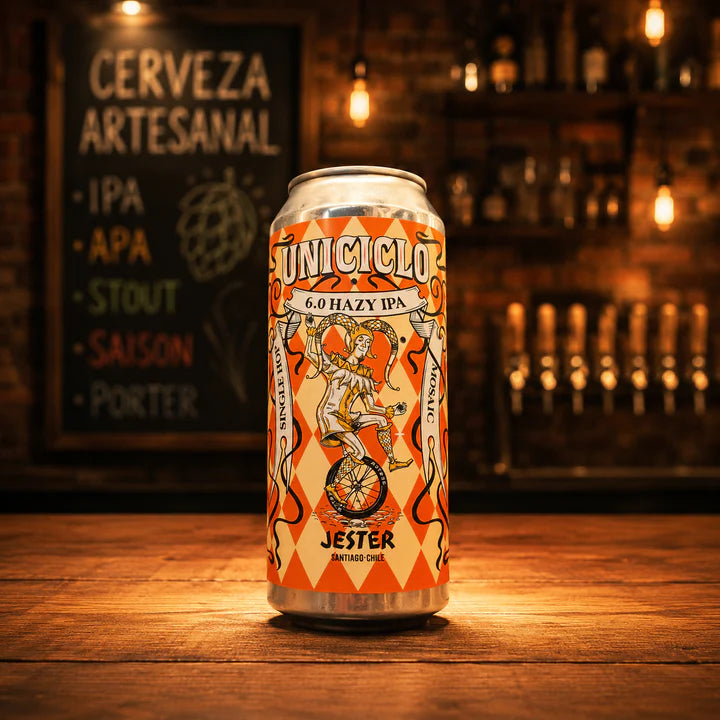 Jester Uniciclo Hazy Mosaic hazy IPA 473cc