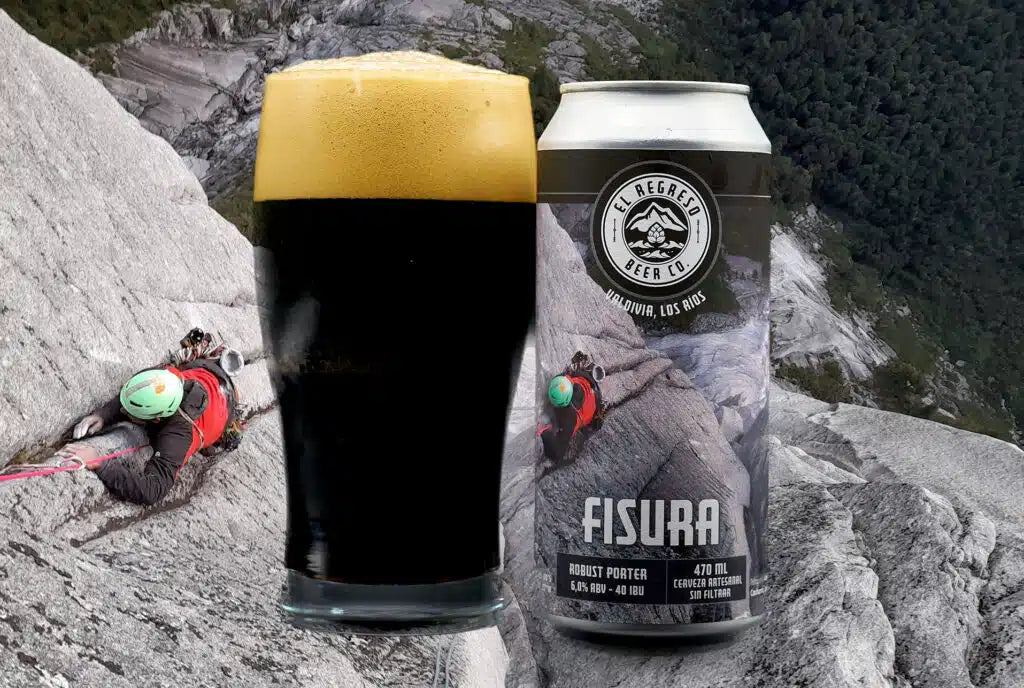 Cerveza El Regreso Fisura Robust Porter Lata 473 ml