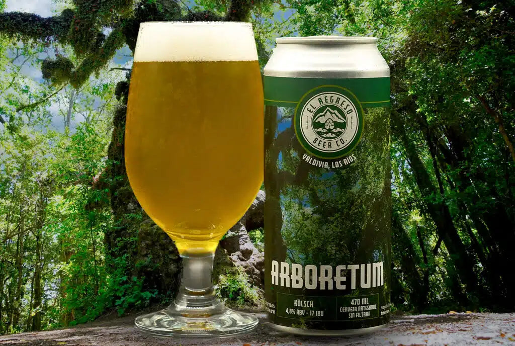 Cerveza El Regreso Arboretum Kölsch Lata 473 ml