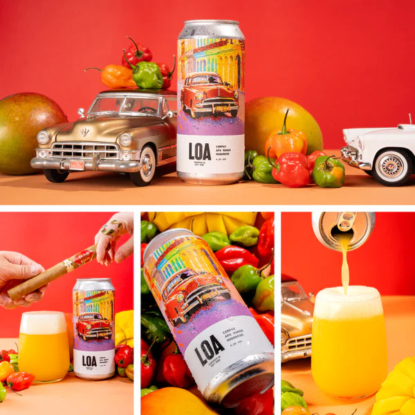 Cerveza LOA Apa Mango Habanero Compay Lata 473ml