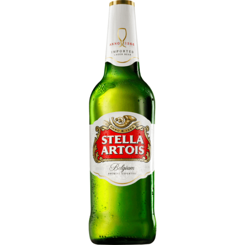 Cerveza Stella Artois botella 330 cc