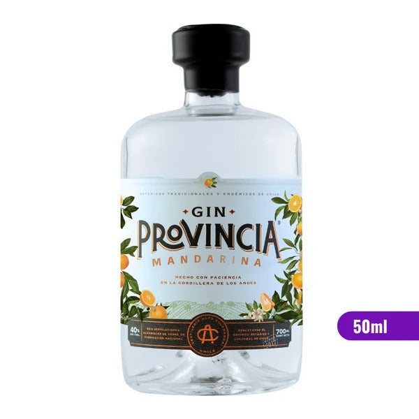 Miniatura Gin Provincia Mandarina 50ml (vidrio)