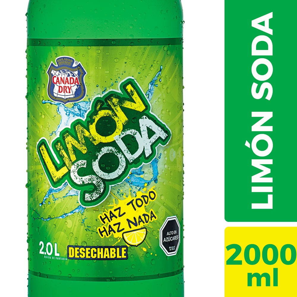Bebida Limón Soda 2 Litros
