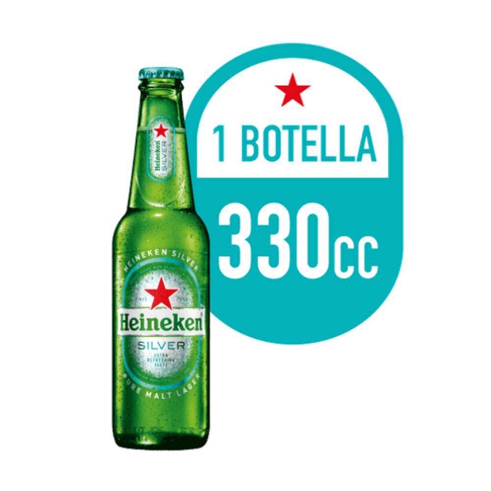 Cerveza Heineken Silver 330 ml