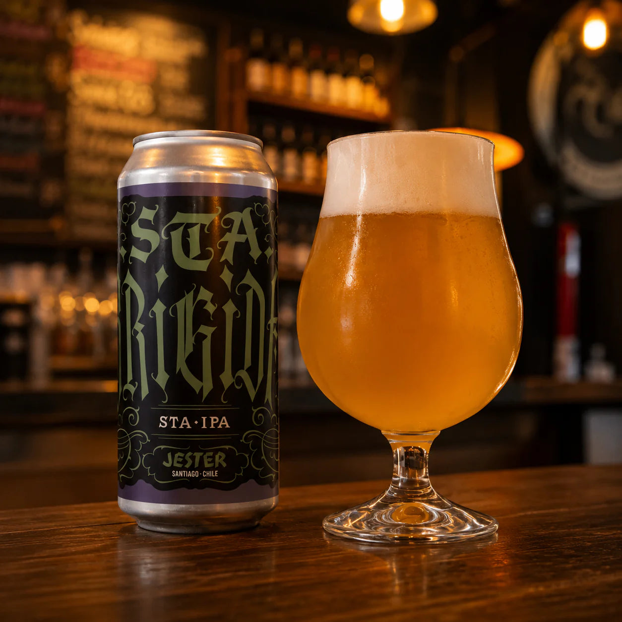 Cerveza Jester Sta Brigida - Sta IPA Lata 473 cc