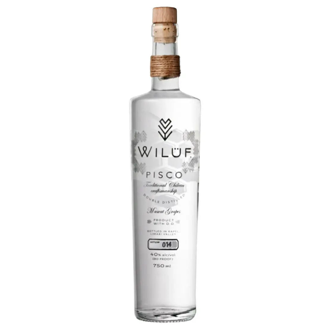 Pisco Premium Wiluf Doble Destilado 40˚ - 750ml