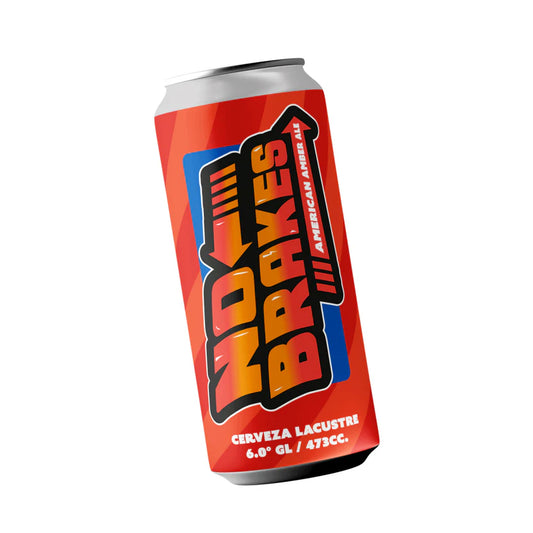 Cerveza Lacustre No brakes - American Amber Ale 473ml