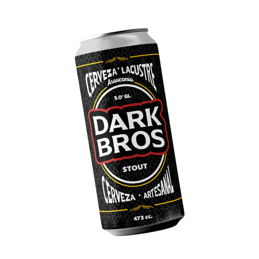 Cerveza Lacustre Dark Bros - Stout 473ml
