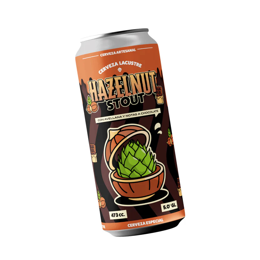 Cerveza Lacustre Hazelnut Stout 473ml