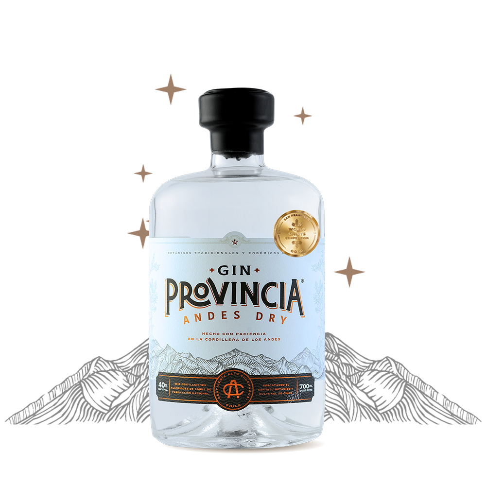Petaca Gin Provincia Andes Dry 250ml