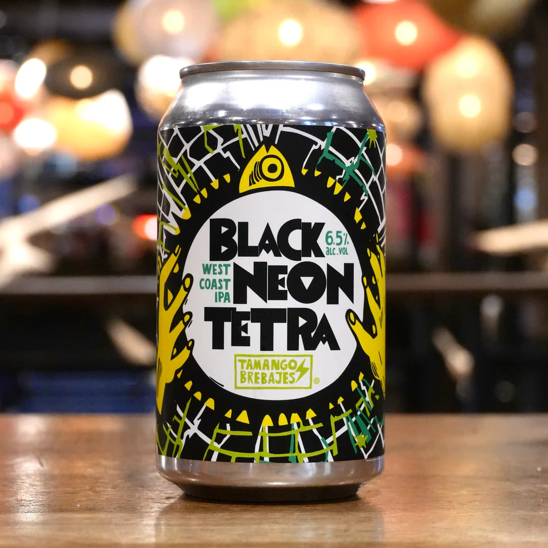 Cerveza Tamango – Black Neon Tetra West Coast IPA - Lata 355cc