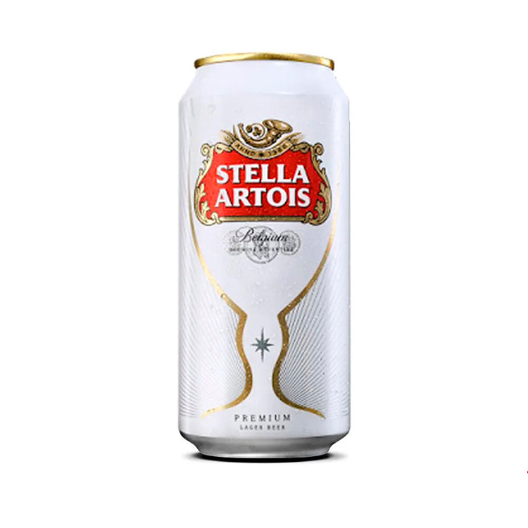 Cerveza Stella Artois lata 473 cc