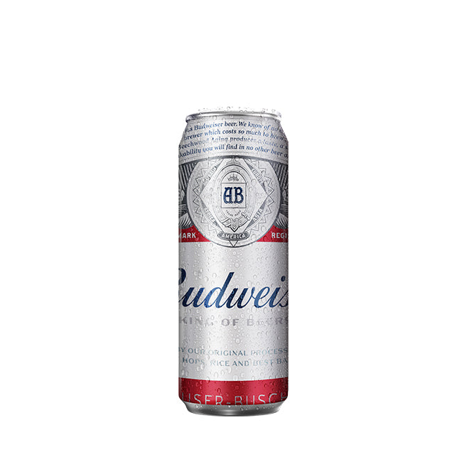 Cerveza Budweiser Lager Lata 473 cc