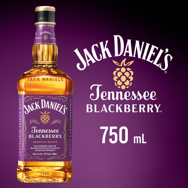 Jack Daniel's Tennessee Blackberry Whiskey 750 ml – Licorería La