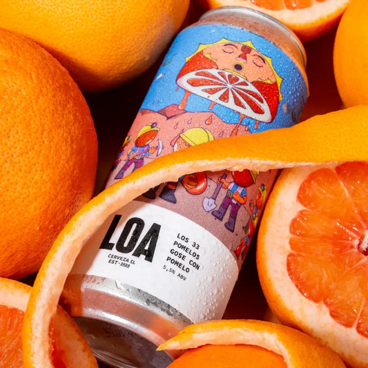 Cerveza Loa Los 33 Pomelos Gose con Polmelo 470 ml