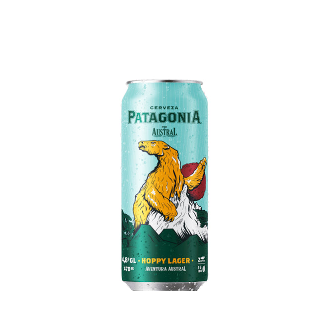 Cerveza Austral Patagonia Hoppy Lager 470cc