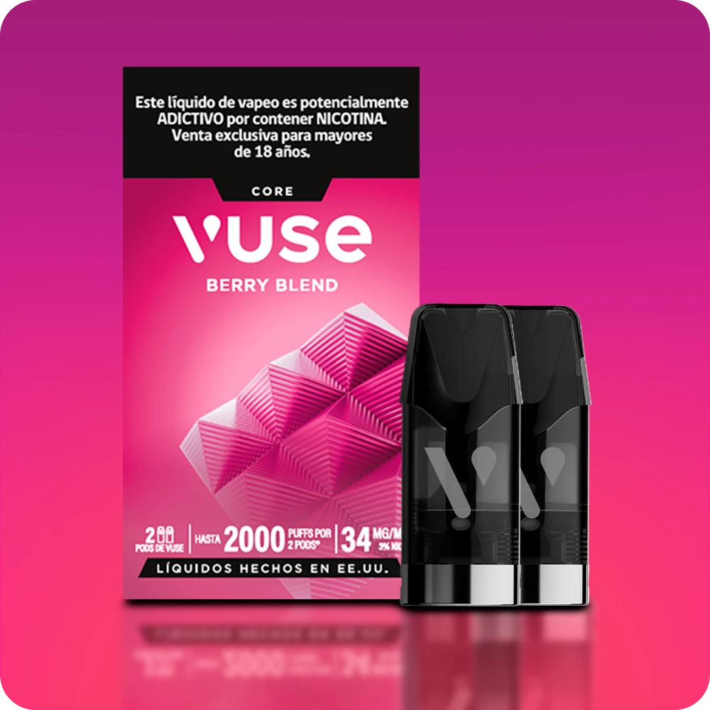 Líquido Vuse 1000 Berry Blend 1 Pod