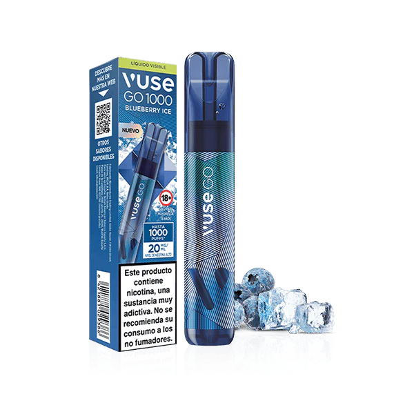 elf bar vape uk Vaporizador Vuse Go Blueberry Ice 1K 1 Unidad – Licorería La Previa