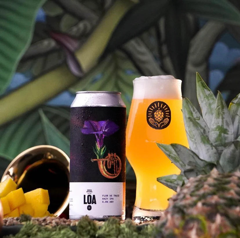 Cerveza LOA Flor de Truco Hazy Ipa 473cc