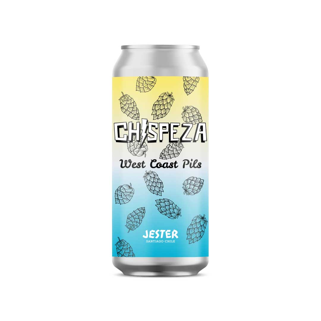 Cerveza Jester Chispeza West Coast Pils 473ml