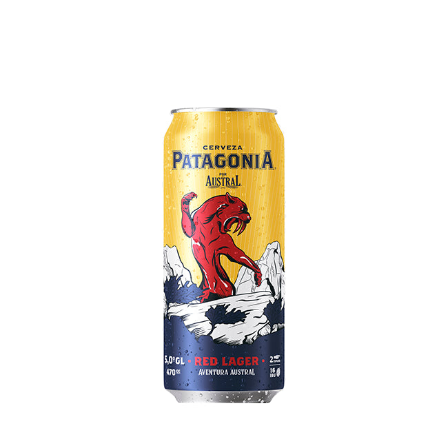 Cerveza Austral Patagonia Red Lager 470cc