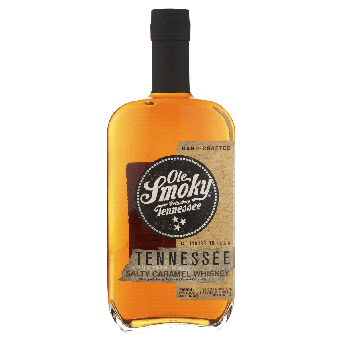 Miniatura Whiskey Ole Smoky Salty Caramel 50ml