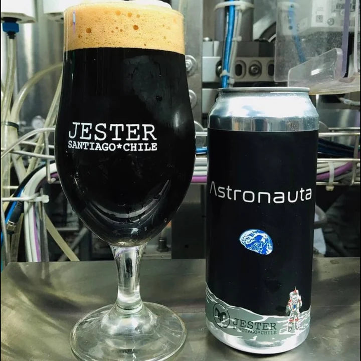 Cerveza Jester Astronauta American Stout Lata 473cc