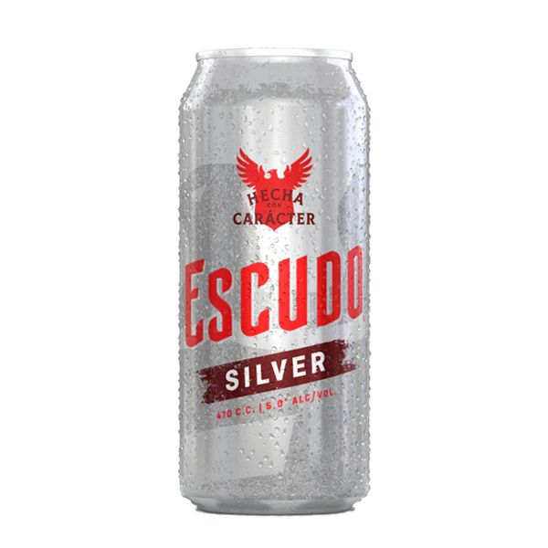 Cerveza Escudo Silver Lata 470 CC