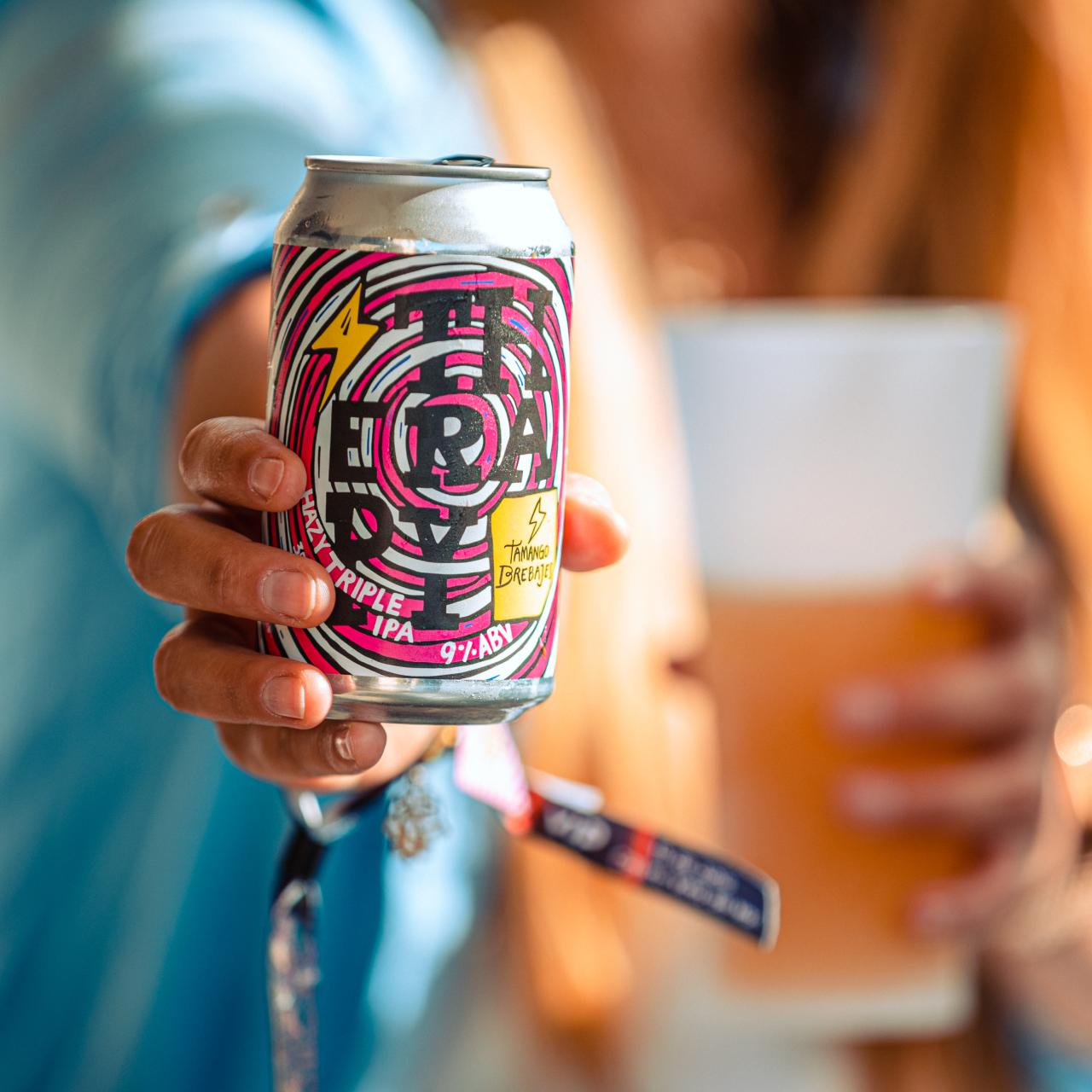 Cerveza Tamango Therapy Hazy Triple IPA 355 ml