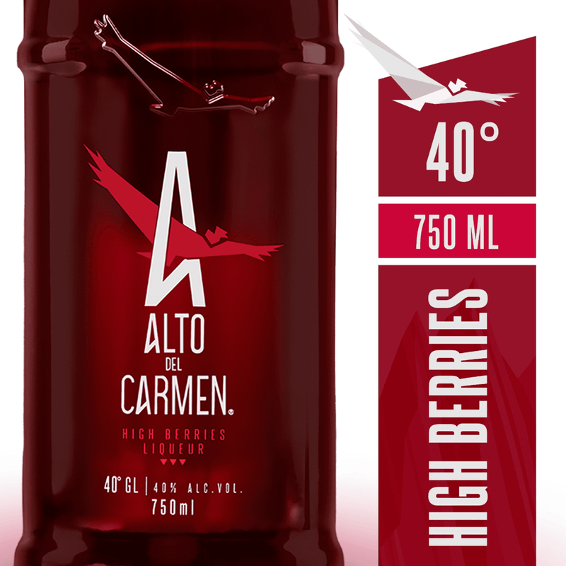 Pisco Alto del Carmen High Berries 40° 750 cc