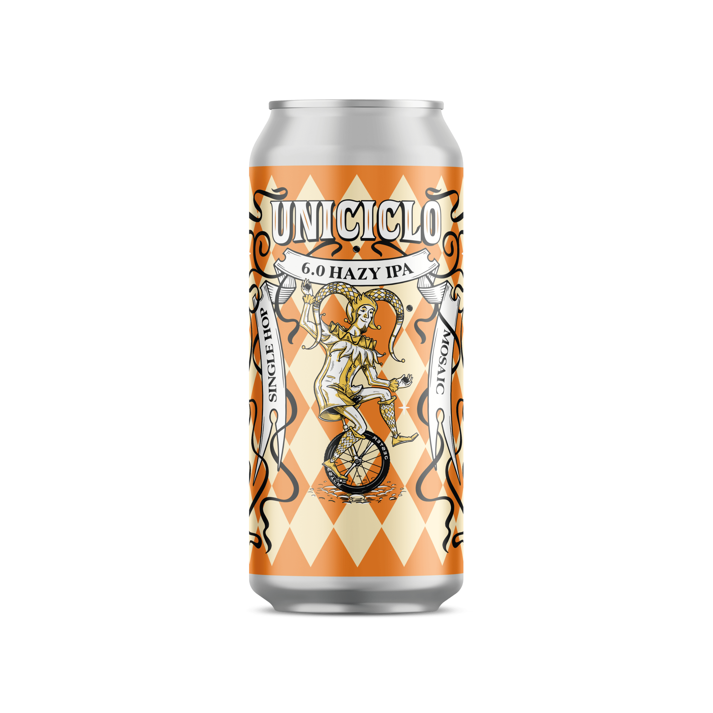 Jester Uniciclo Hazy Mosaic hazy IPA 473cc – Licorería La Previa