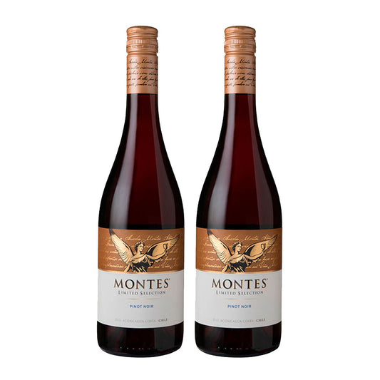 2x Vino Montes Limited Selection Pinot Noir 750 ml