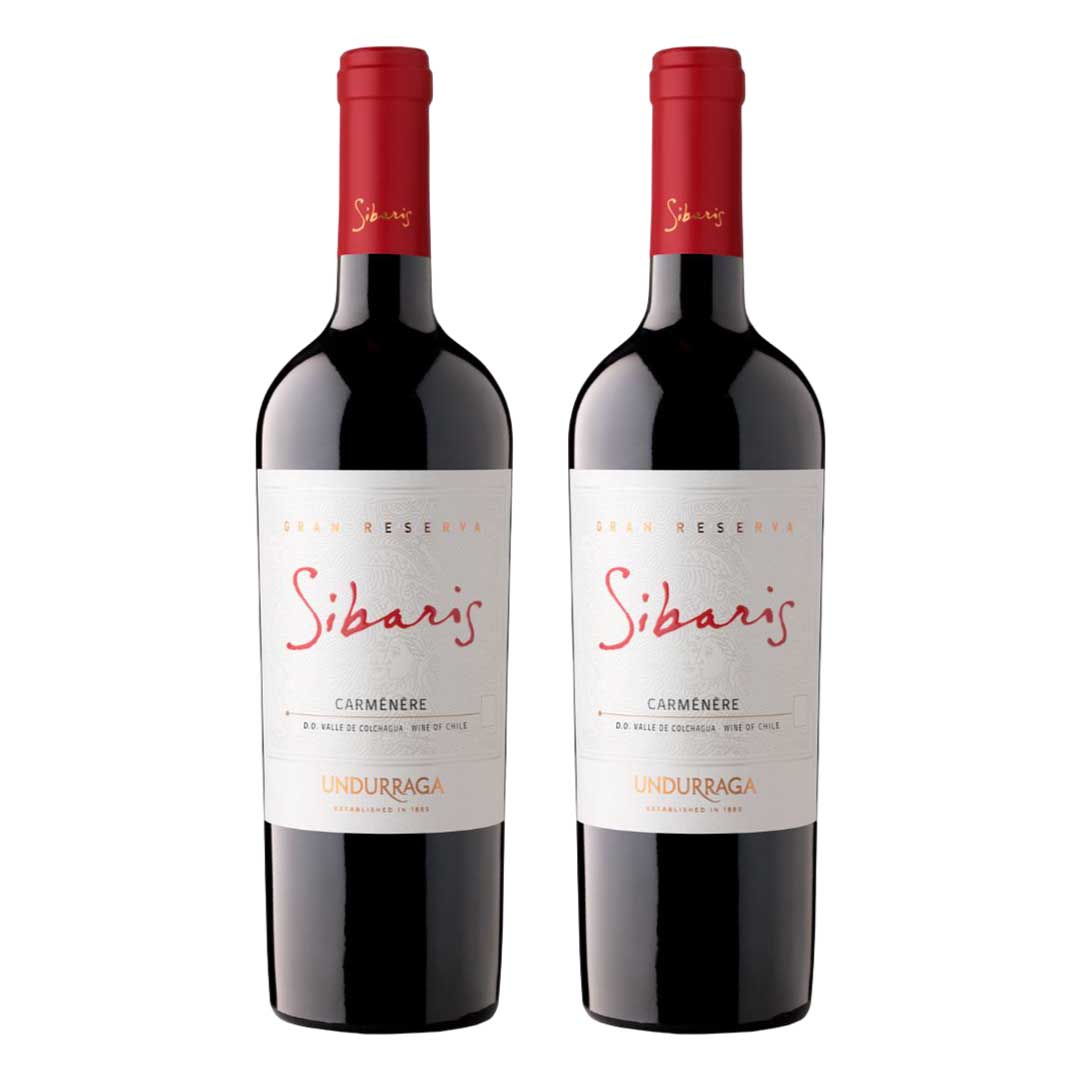 2x Vino Sibaris Gran Reserva Carmenere 750ml