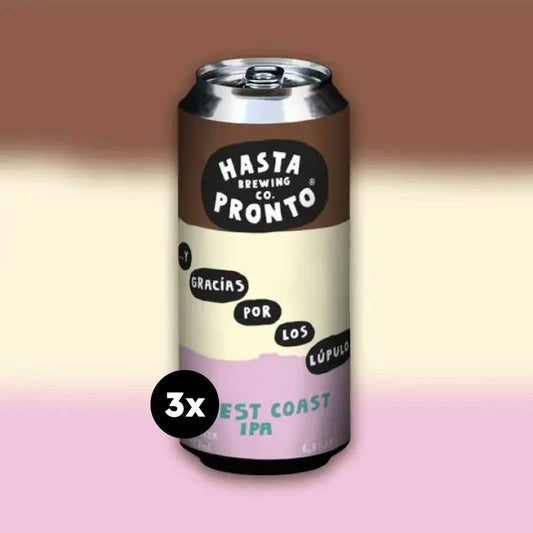 Pack 3 Cerveza Hasta Pronto - Y Gracias por los lúpulos 473cc