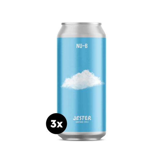 Pack 3 Cerveza Jester Nu-b Hazy Pale Ale Lata 473cc
