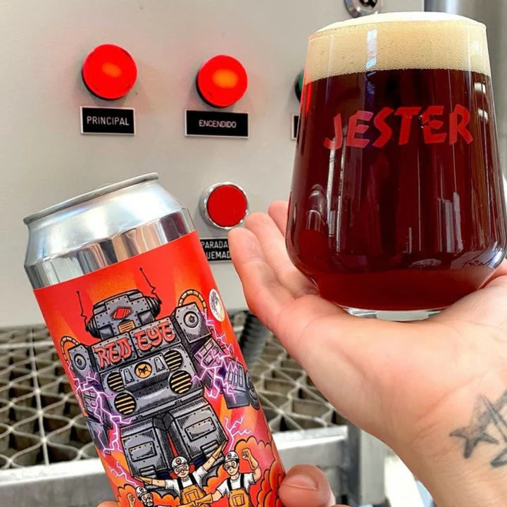 Cerveza Jester RedEye Red IPA 473ml