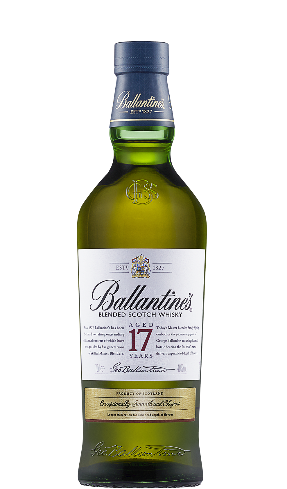 Whisky Ballantine's 17 años 40° 750 cc
