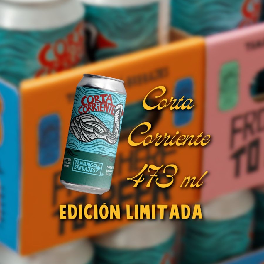Cerveza Tamango Corta Corriente Hazy Ipa 470cc