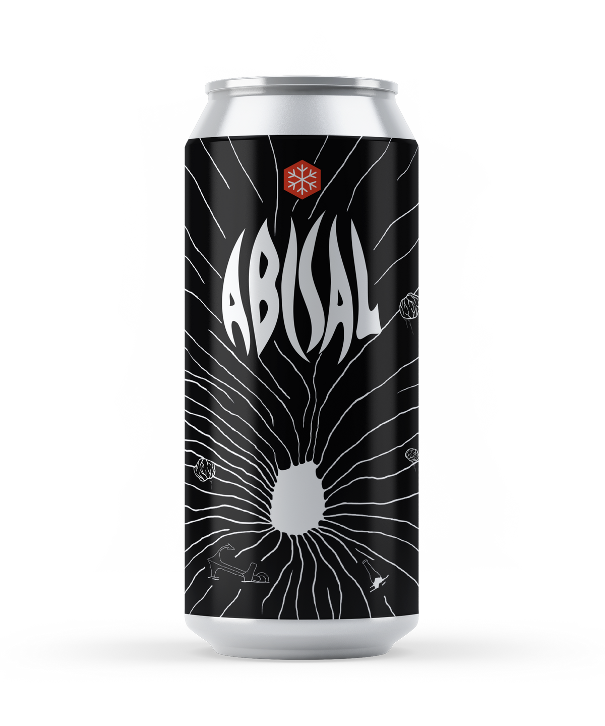 Cerveza Granizo Abisal Imperial Stout Lata 473cc