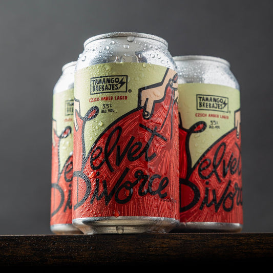 Cerveza Tamango Velvet Divorce - Czech Amber Lager 355cc
