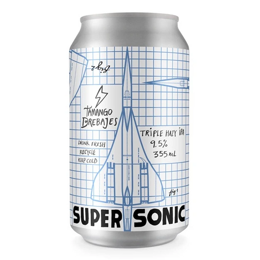 Cerveza Tamango - Supersonic Triple Hazy IPA 355 ml