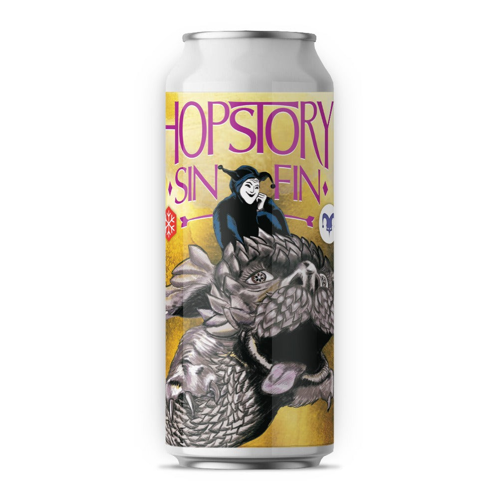 Cerveza Colaborativa Granizo Jester Hopstory Doble Sour IPA 473 ml