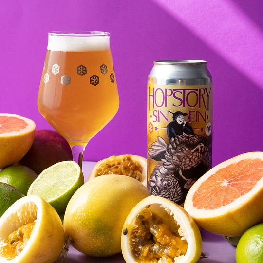 Cerveza Colaborativa Granizo Jester Hopstory Doble Sour IPA 473 ml