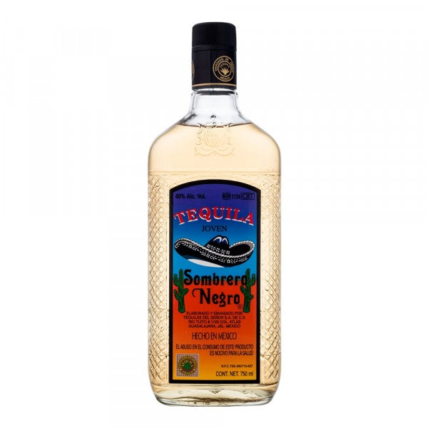 Tequila Reposado Sombrero Negro 40° 750 cc