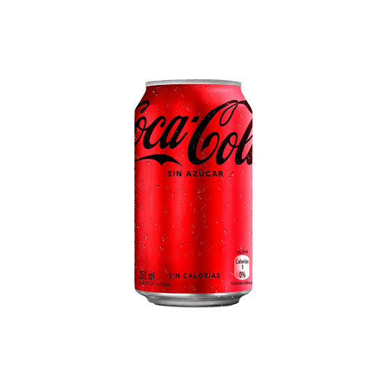Coca-Cola Zero Lata 350 cc