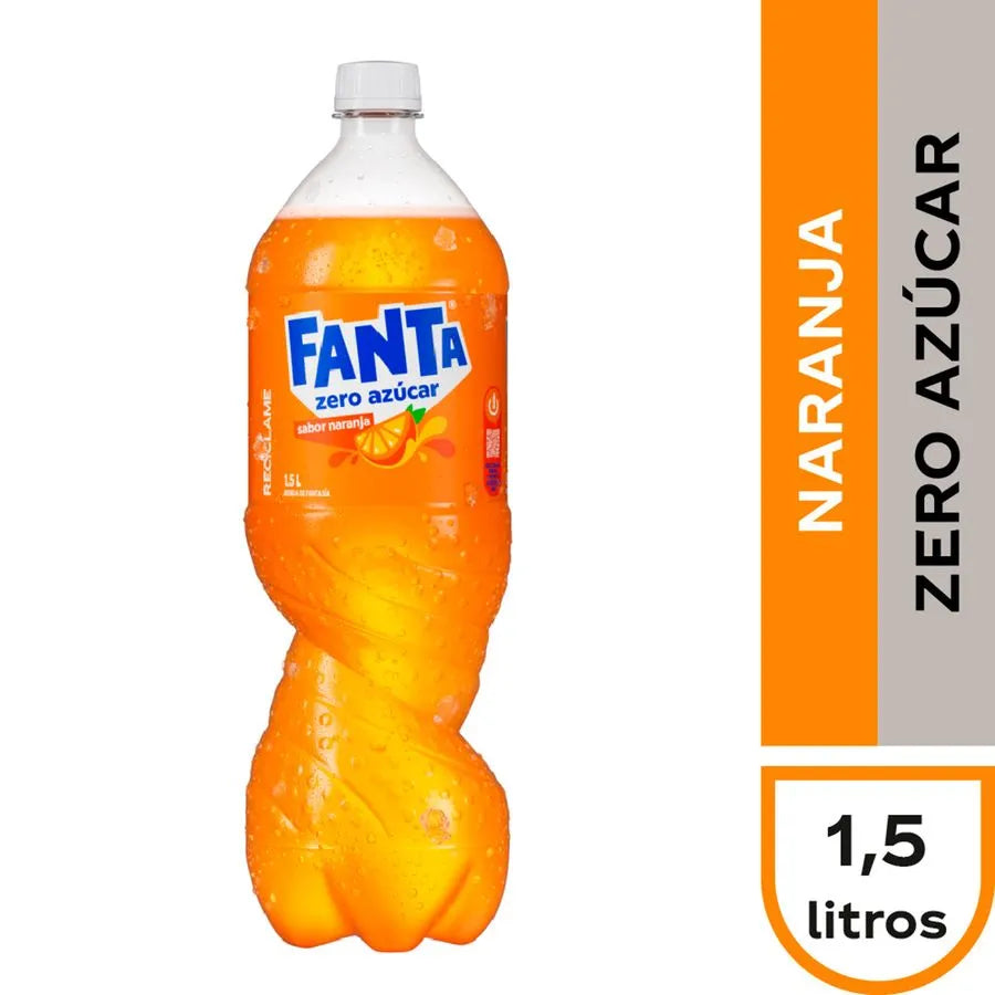 Fanta Zero 1,5 Litros