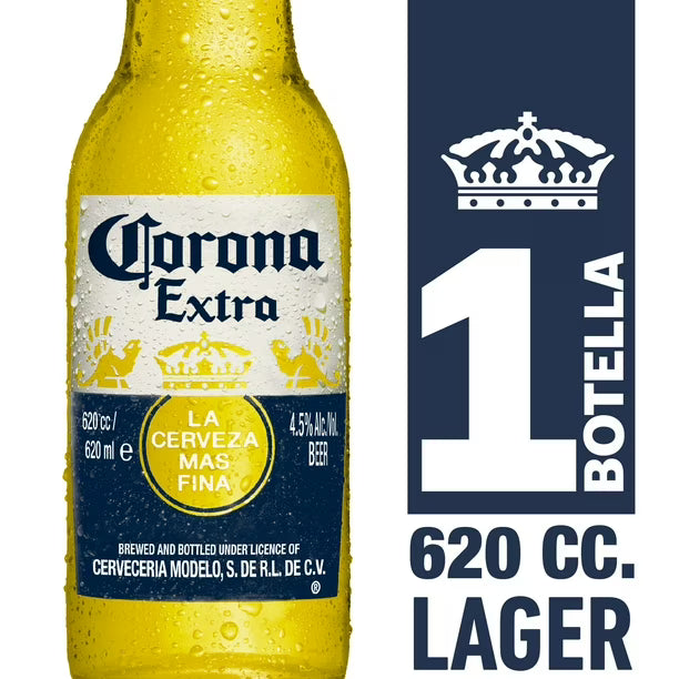 Cerveza Corona Botella 620 cc