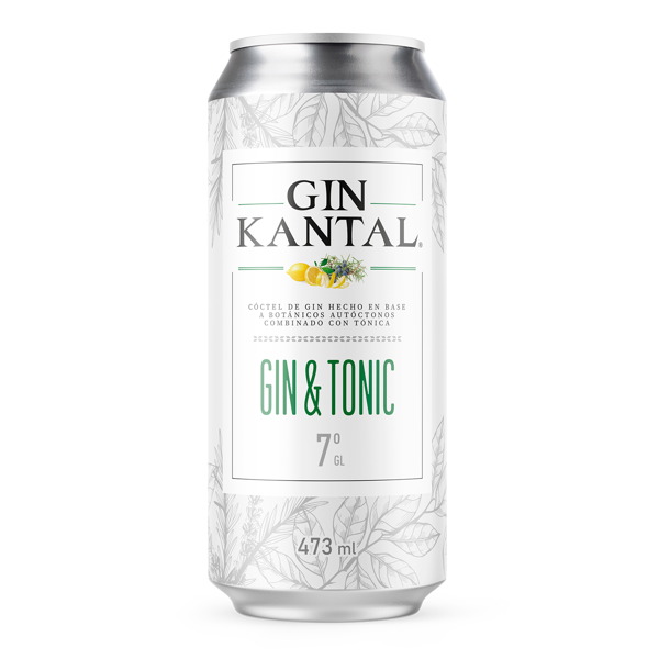 Gin Kantal Tonic Lata 474cc