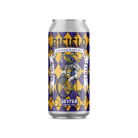 Cerveza Jester Biciclo Double Hazy IPA 473ml