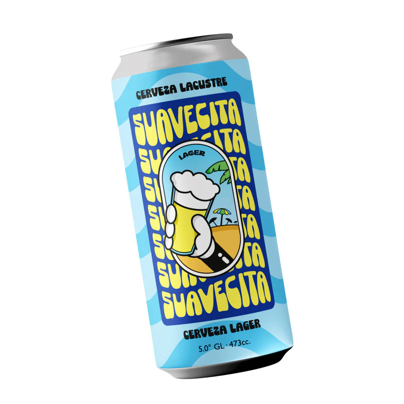 Cerveza Lacustre Suavecita - Lager 473ml